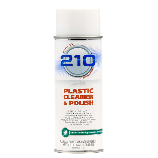 Camco 210 Plastic Cleaner Polish 14 oz Spray, Part Number 40934