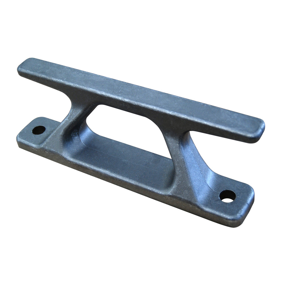 Dock Edge DE2430F Dock Builders Cleat, Angled Aluminum Rail Cleat, 10-Inch