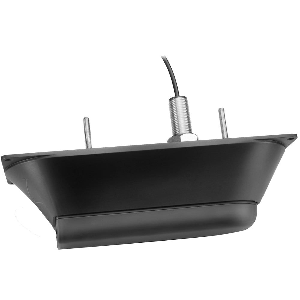 Garmin GT23M-TH Stainless Steel Thru-Hull Transducer with Mid-Band CHIRP and ClearV - 260/455kHz, 500W, 8-Pin
