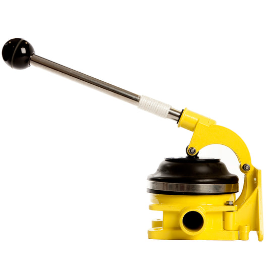 Whale Marine Gusher 10 Manual Bilge Pump with Deck/Bulkhead Mount - Durable Diecast Alloy Design