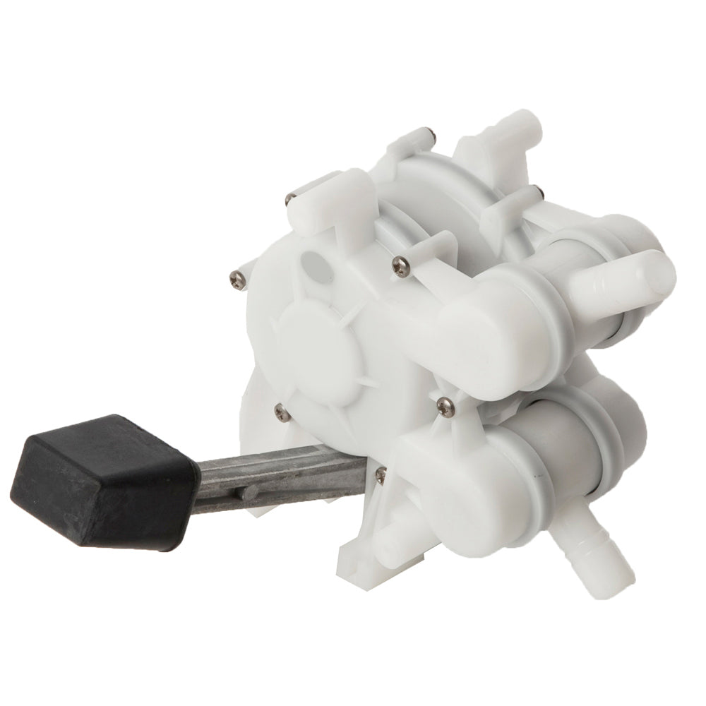 Whale Marine Gusher Foot Operated Galley Pump - Right Hand Lever for Fresh and Salt Water Delivery