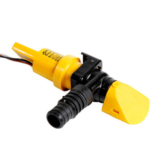 Whale Marine Supersub 12V 650 GPH Low Profile Automatic Bilge Pump for Confined Spaces