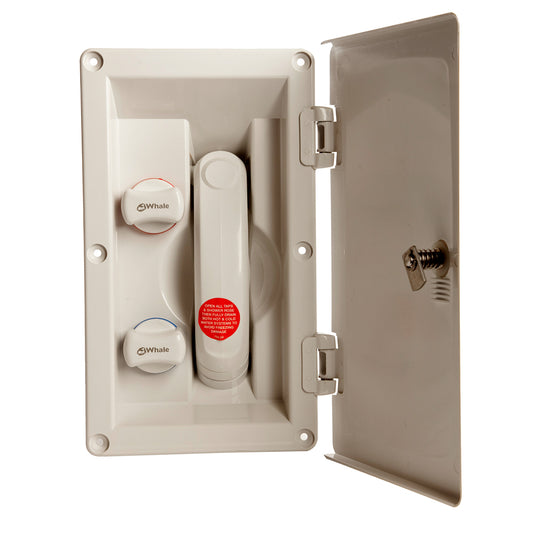 Whale Marine Swim 'N' Rinse Transom Shower with Hot & Cold Mixer and Cover