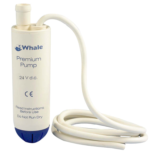 Whale Marine GP1354 24V Submersible Electric Galley Pump – Compact, Quiet, High-Performance Marine Water Pump