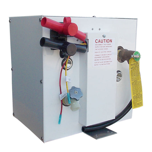 Whale Marine 3 Gallon Electric Water Heater - White Epoxy Coating, 12V, 300W, Durable Marine-Grade Design