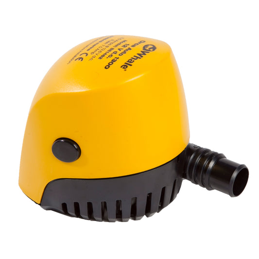 Whale Marine Orca Auto 1300 24V Automatic Bilge Pump — Compact, High-Performance Submersible Pump for Deep Bilge Spaces