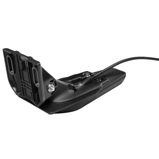 Garmin GT20-TM Transom Mount DownVu 500W Transducer with Temperature Sensor - CHIRP 455/800 kHz and Traditional 77/200 kHz for Enhanced Fish Finding