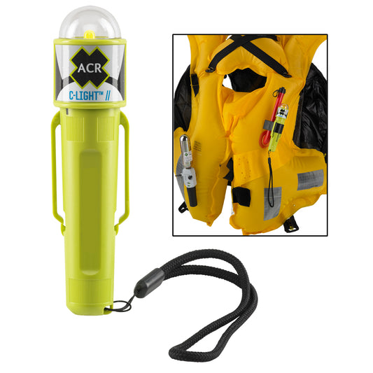 ACR Electronics C-Light Personal Distress LED Light – Waterproof 20 Lumen, 30-Hour Runtime, Easy Twist Activation