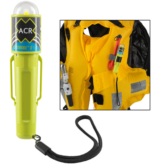 ACR Electronics C-Strobe H2O Water-Activated Personal Distress Strobe Light with 45 Lumen LED and 120-Hour Runtime