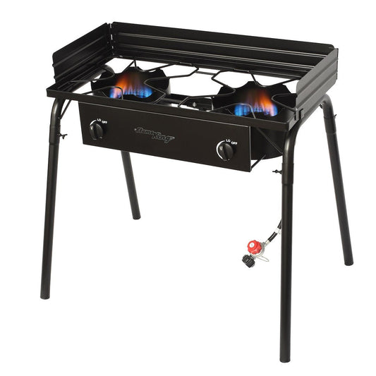 60K BTU DOUBLE BURNER STOVE - Marine Parts OnlyFLAME KING