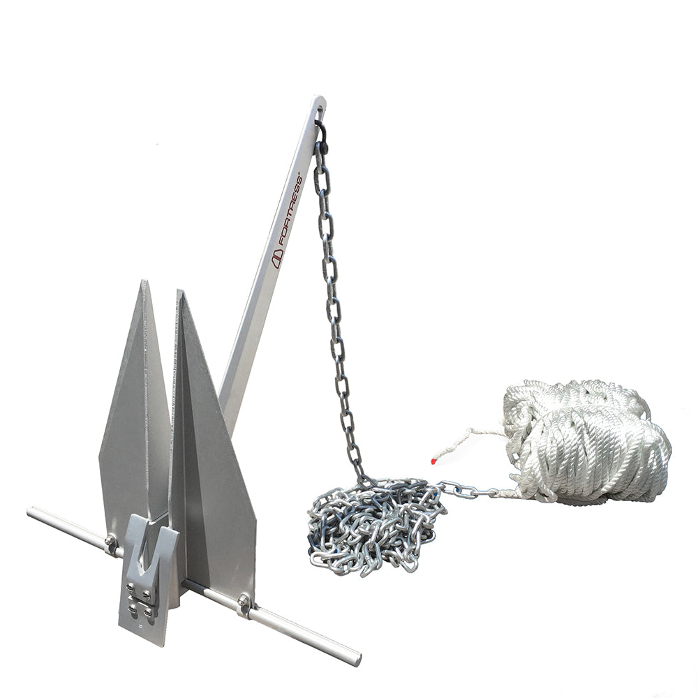 Fortress FX-7 Complete Anchoring System – Reliable Marine Anchor for Boats Up to 27 Feet