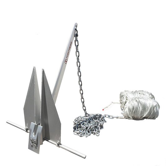 Fortress FX-7 Complete Anchoring System – Reliable Marine Anchor for Boats Up to 27 Feet