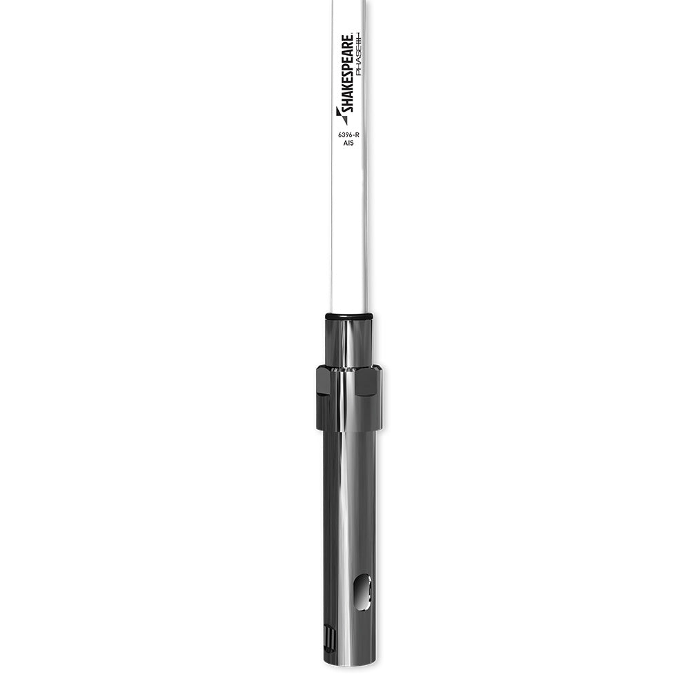 Shakespeare 6396-AIS-R Phase III 4-Foot AIS Marine VHF Antenna, 3 dB Gain