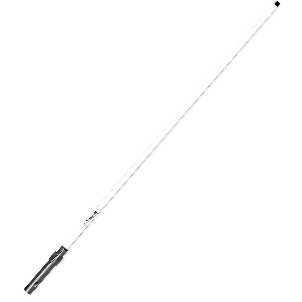 Shakespeare 6396-AIS-R Phase III 4-Foot AIS Marine VHF Antenna, 3 dB Gain