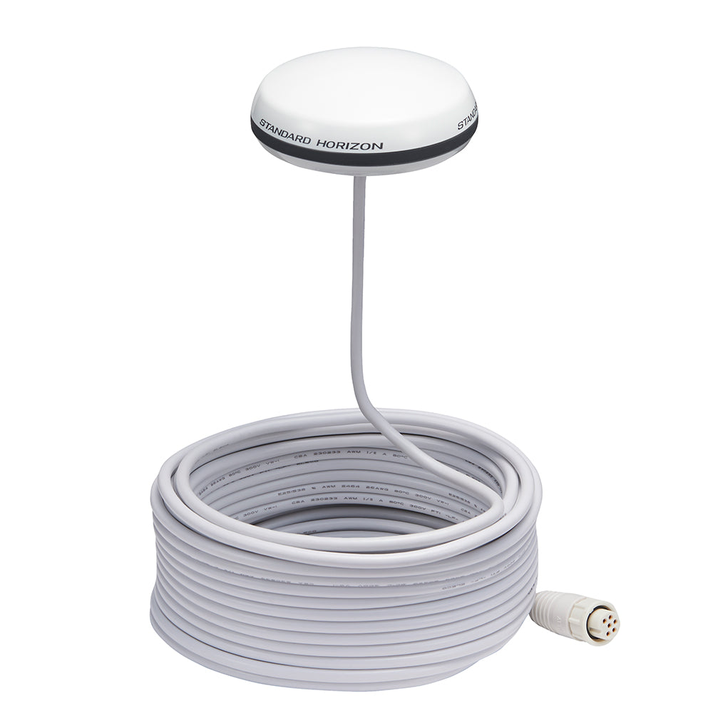 Standard Horizon SCU-31 GPS Smart Antenna – 66 Channel WAAS Receiver with NMEA 0183 Compatibility