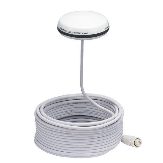 Standard Horizon SCU-31 GPS Smart Antenna – 66 Channel WAAS Receiver with NMEA 0183 Compatibility