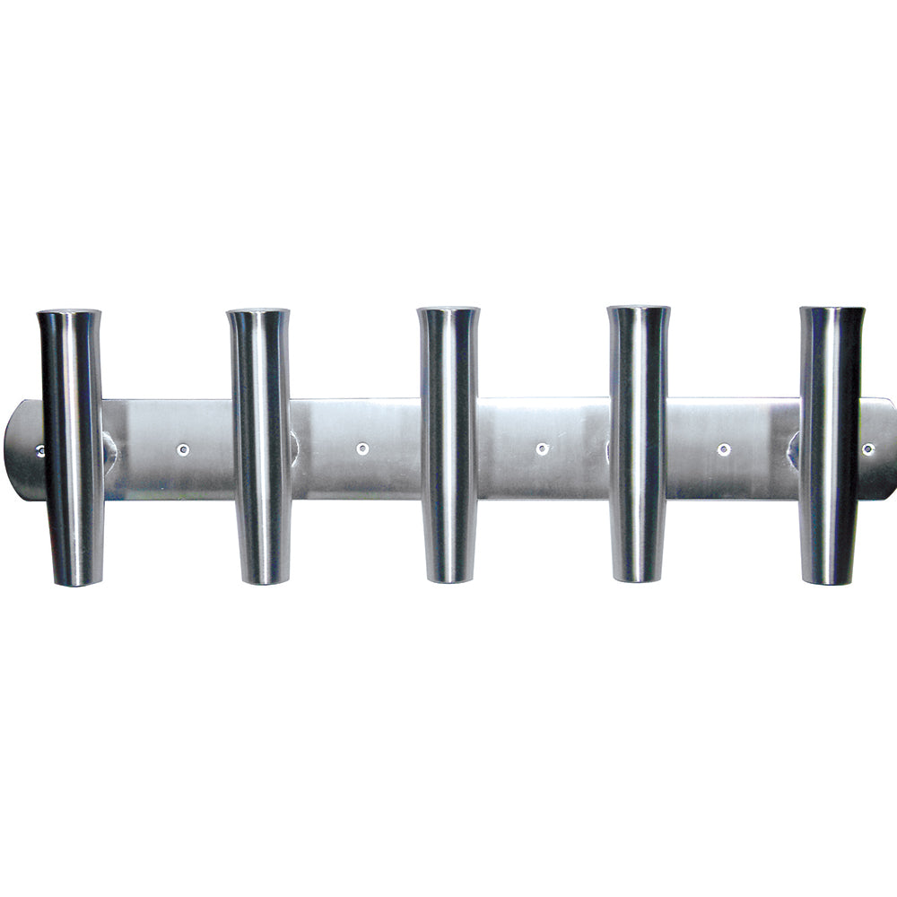 Tigress 5-Rod Aluminum Transom Mount Rod Holder, 35-Inch, Part 88144