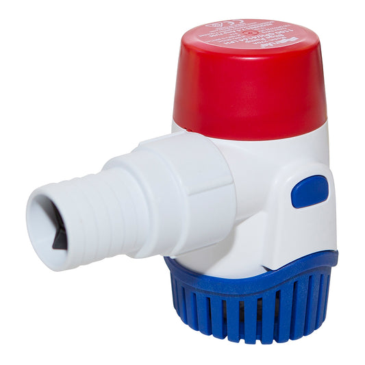 Rule 1100GPH Standard Bilge Pump - 12V for Efficient Water Removal and Reliable Performance