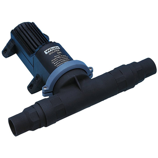 Whale Marine BP2552B Gulper Toilet Pump, 12V Marine Waste Pump