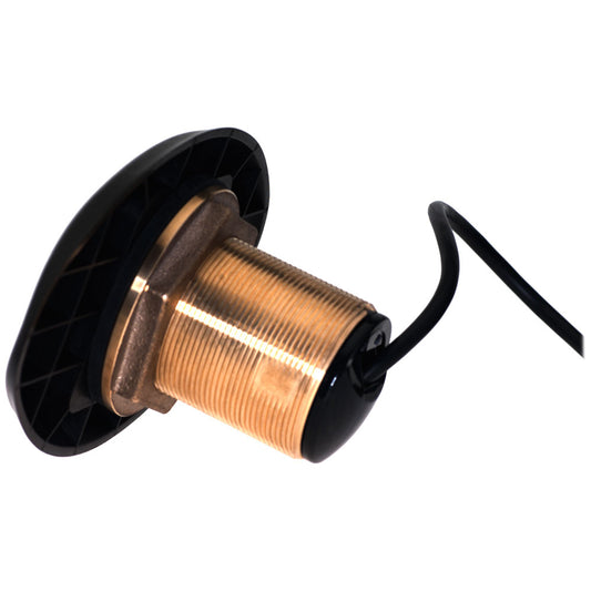 Navico xSonic Bronze 20 HDI Thru-Hull Transducer, 50/200 kHz and 455/800 kHz, 9-Pin Connector, 10M Cable