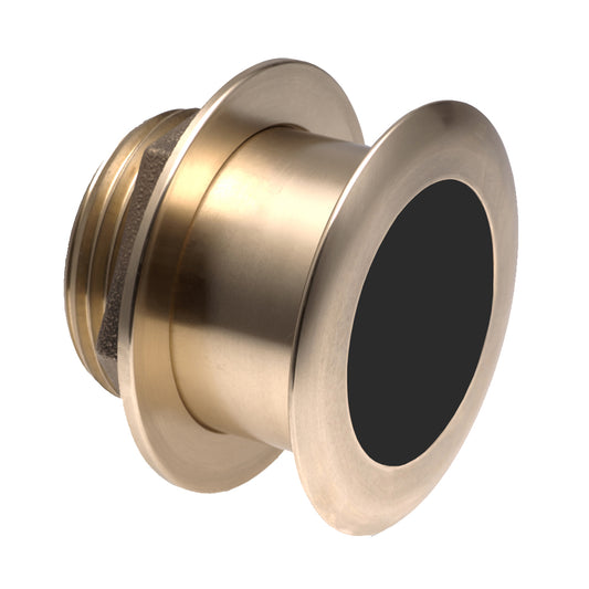 Raymarine B175H-W 20 Bronze Thru-Hull Tilted Element Transducer – 1kW for Deep Water Marine Applications