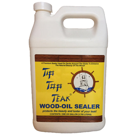 Tip Top Teak Wood Oil Sealer, Gallon – TS 1002