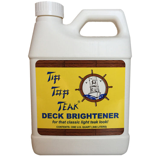 Tip Top Teak Deck Brightener Quart, TB 3001