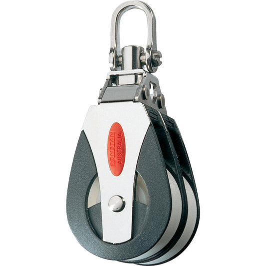 Ronstan RF41200 Series 40 Double All Purpose Block with Full Swivel Head