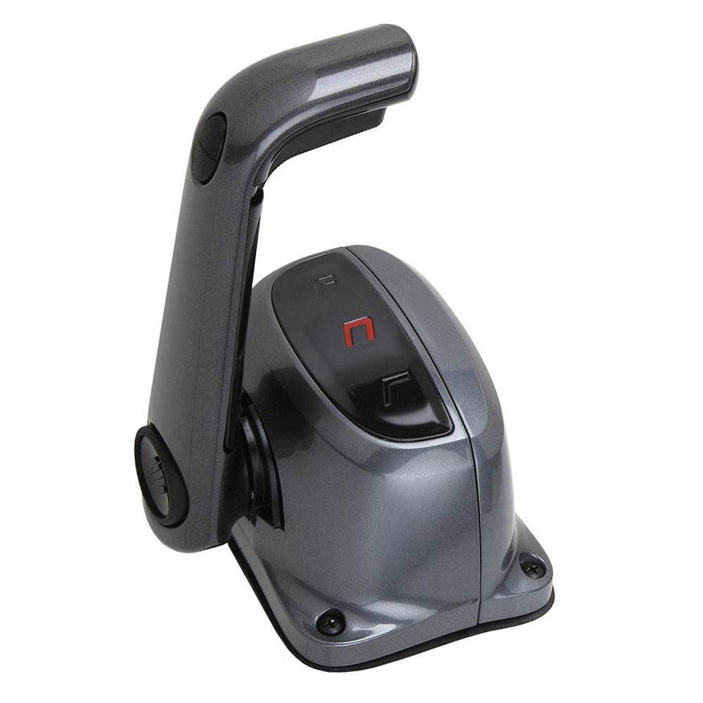 Uflex USA B501BT/L Single Lever Top Mount Control with Neutral Lock and Trim Switch – Black