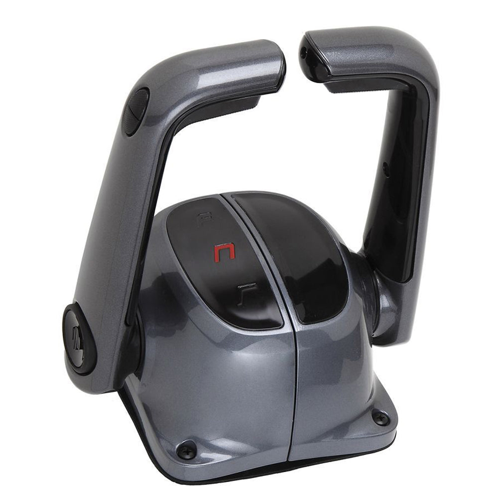 Uflex USA Twin Lever Top Mount Control with Neutral Lock & Trim Switch - Black, Model B502BT/L