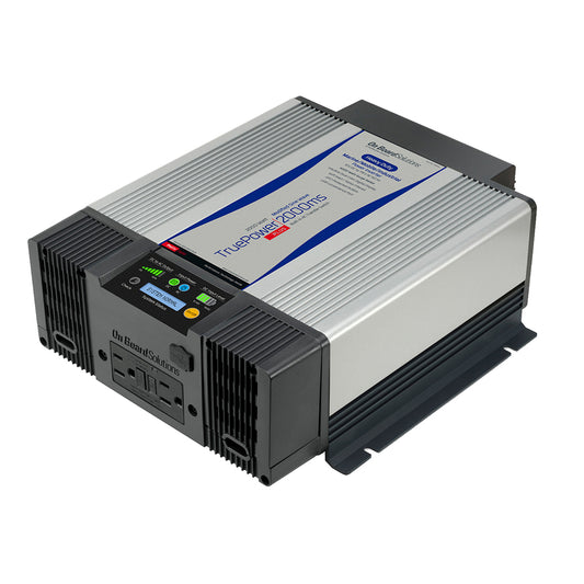 ProMariner TruePower Plus 2000W Modified Sine Wave Inverter, 12V DC to 115V AC, Part 6200
