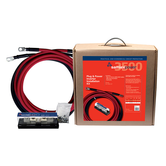 Samlex America DC-3500-KIT 400A Inverter Installation Kit for 3,500W Inverters