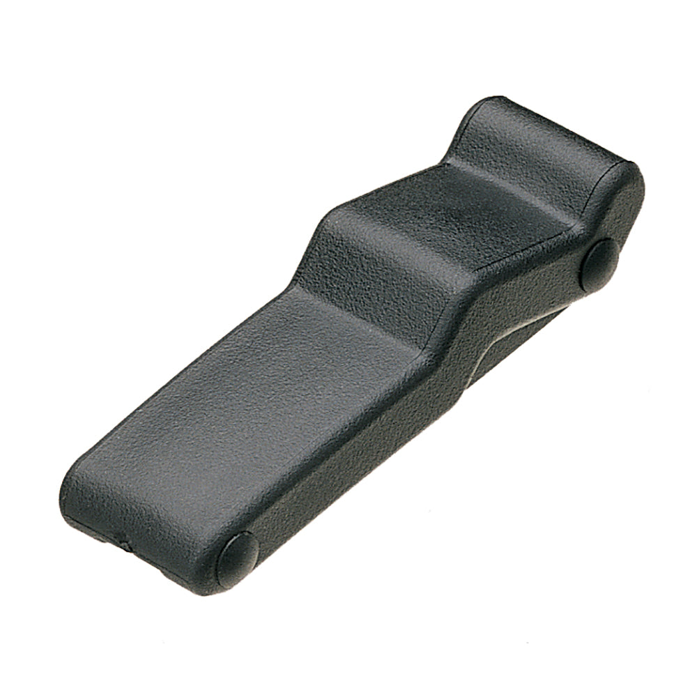 Southco C7-10 Concealed Soft Draw Latch with Keeper, Black Rubber