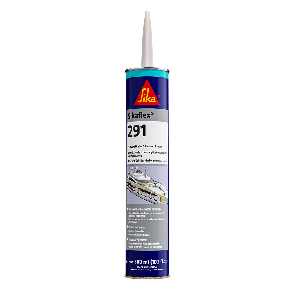 Sika Sikaflex 291 Fast Cure Adhesive & Sealant 10.3oz(300ml) Cartridge - White
