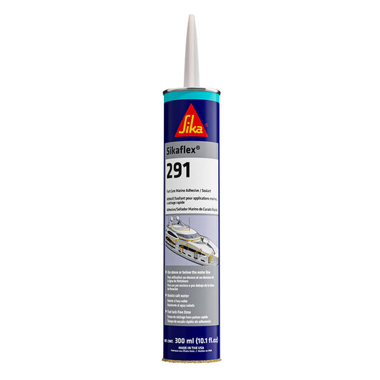 Sika Sikaflex 291 Fast Cure Adhesive & Sealant 10.3oz(300ml) Cartridge - White