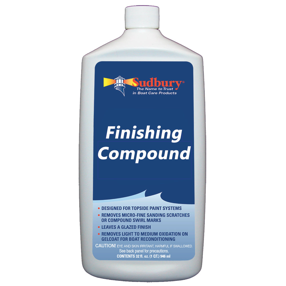 Sudbury Finishing Compound 32 oz Liquid, Part Number 446