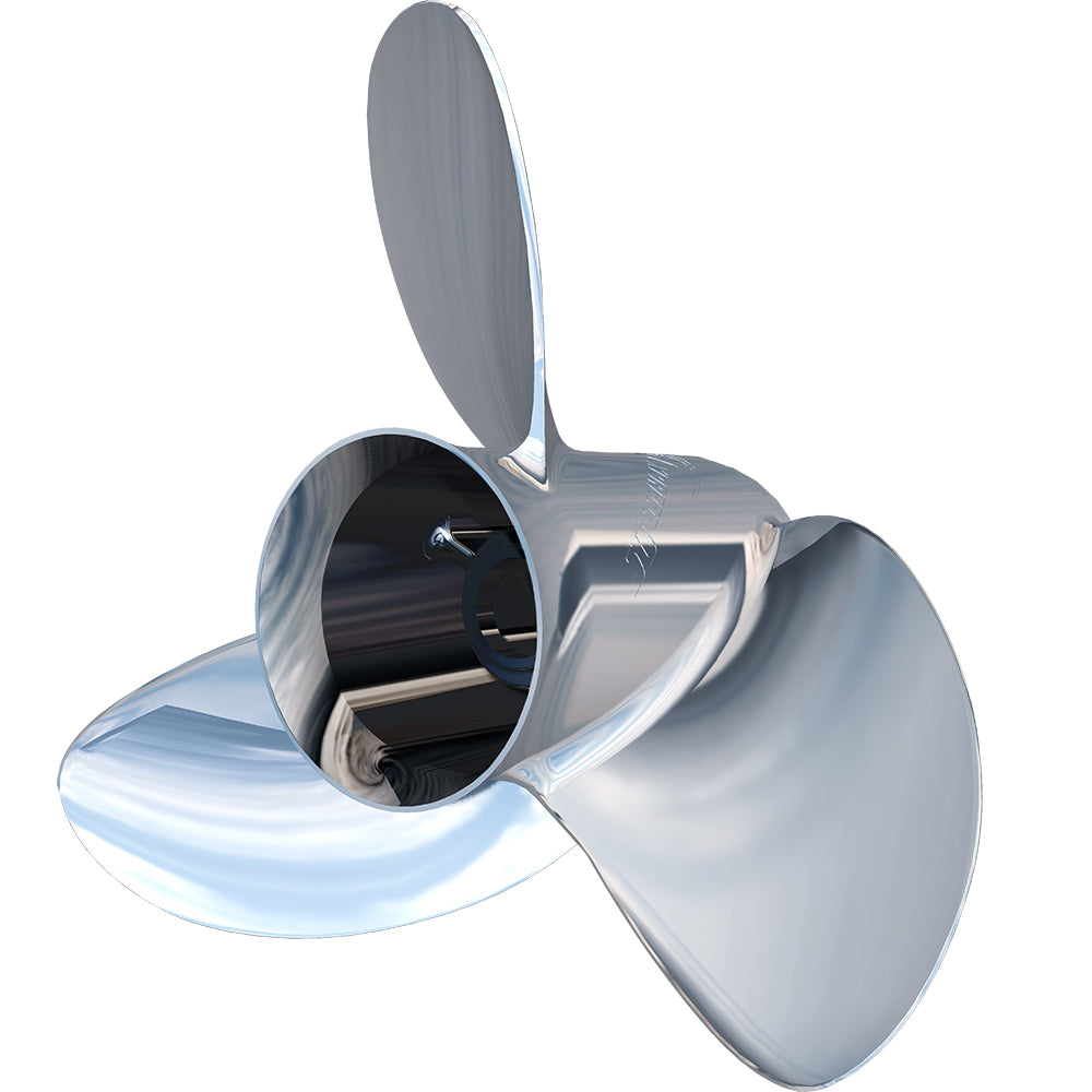 Turning Point Express Mach3 OS Left Hand Stainless Steel Propeller – 3-Blade, 15.625" x 13 Pitch for High Horsepower Outboards and Sterndrives