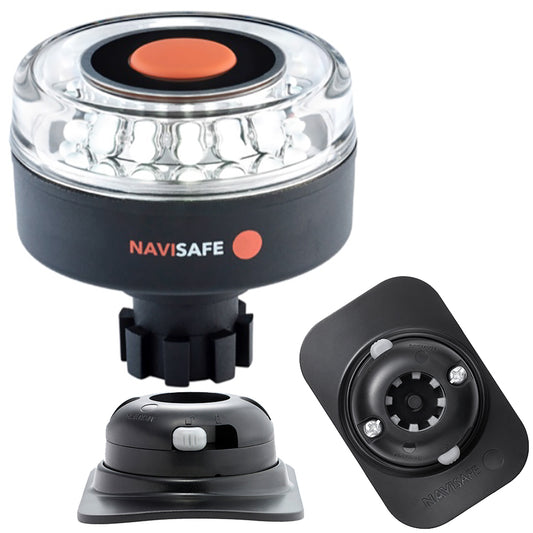Navisafe Navilight 360 2NM RIB Mount Light with Navibolt Base, Black – Part 042KIT2
