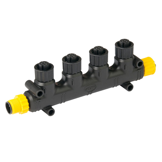 Ancor NMEA 2000 Four Way Tee Connector - Color Coded Marine Network Connection