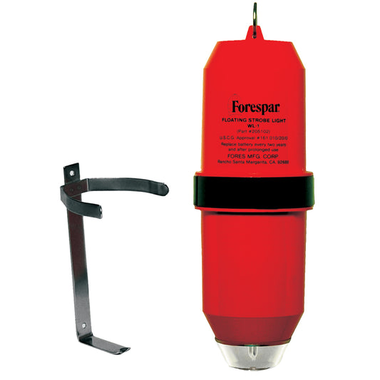 Forespar WL-1 Floating Strobe LED Water Light – Marine Buoy & Man Overboard Signal Light