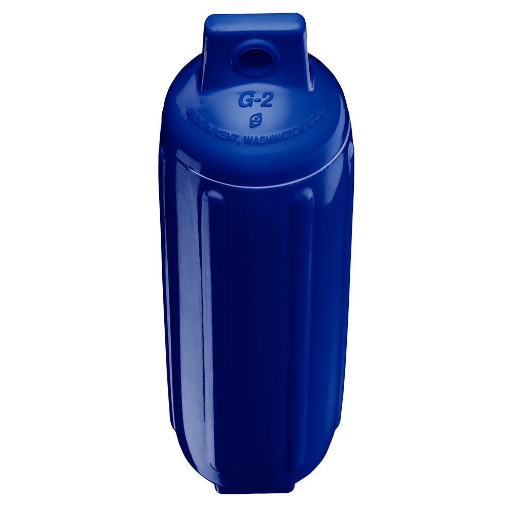 Polyform U.S. G-2 Twin Eye Fender 4.5 x 15.5 Inches - Cobalt Blue | Durable Marine Fender for Small Boats