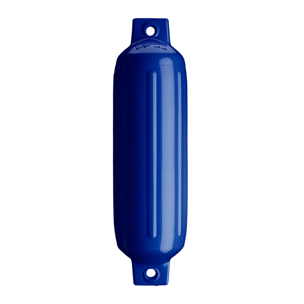 Polyform U.S. G-2 Twin Eye Fender 4.5 x 15.5 Inches - Cobalt Blue | Durable Marine Fender for Small Boats