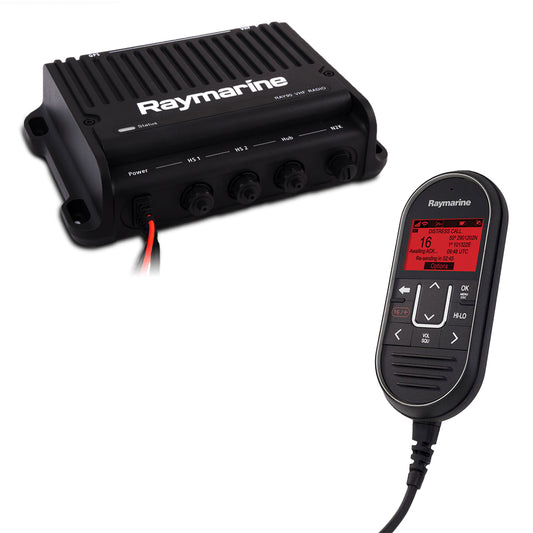 Raymarine Ray90 E70492 Modular Dual-Station VHF Black Box Radio System