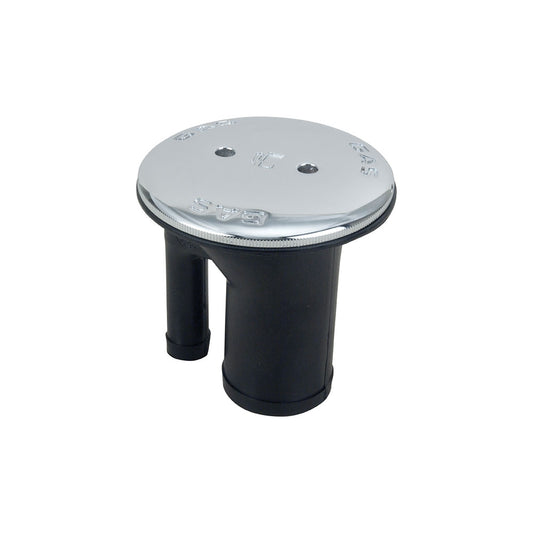 Perko 0541DPGCHR Vented Fuel Fill for 1-1/2-Inch Hose, Straight Neck, Gas