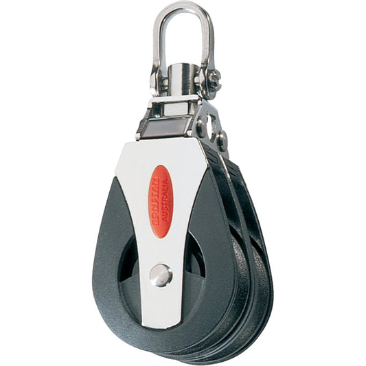 Ronstan RF40200 Series 40 Double Ball Bearing Block with Swivel Head