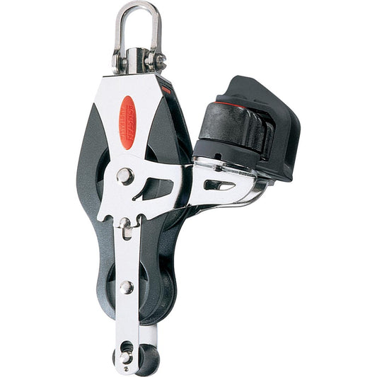 Ronstan Series 40 Ball Bearing Fiddle Block with Becket and Cleat, RF40530
