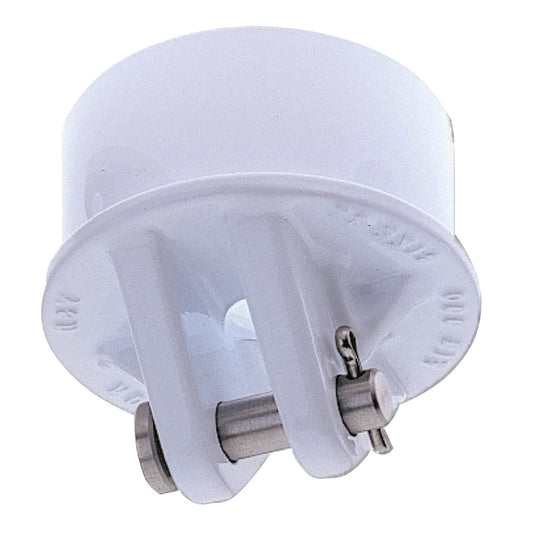 Edson Marine Pipe to Fold-Down Adapter for 3-1/2 inch Mast – Easy Radar Mounting Solution