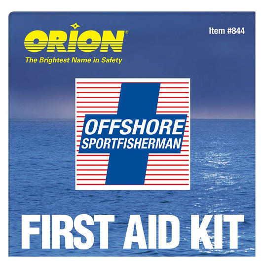 Orion 844 Offshore Sportfisherman First Aid Kit, 165-Piece Waterproof Marine Emergency Kit