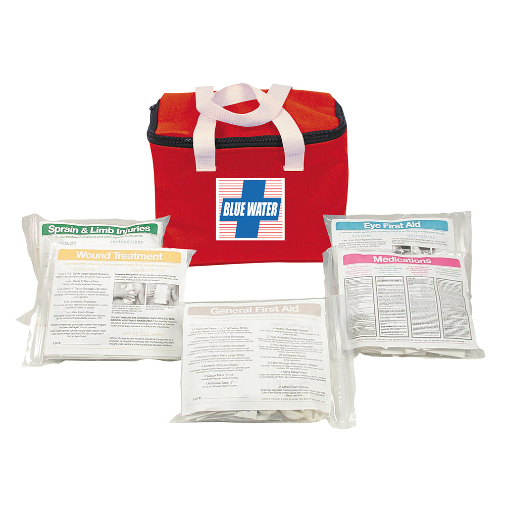 Orion 841 Blue Water First Aid Kit with Soft Nylon Case for Offshore Boating