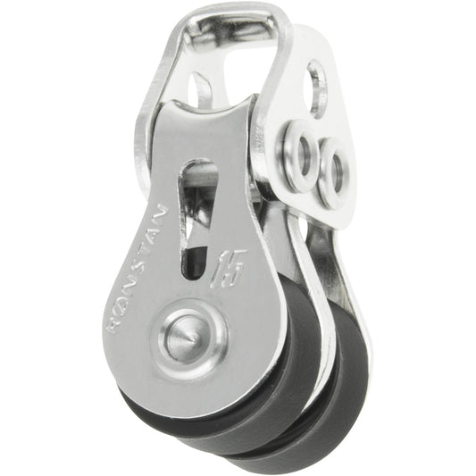 Ronstan RF15202 Series 15 Double Ball Bearing Utility Block with Loop Head
